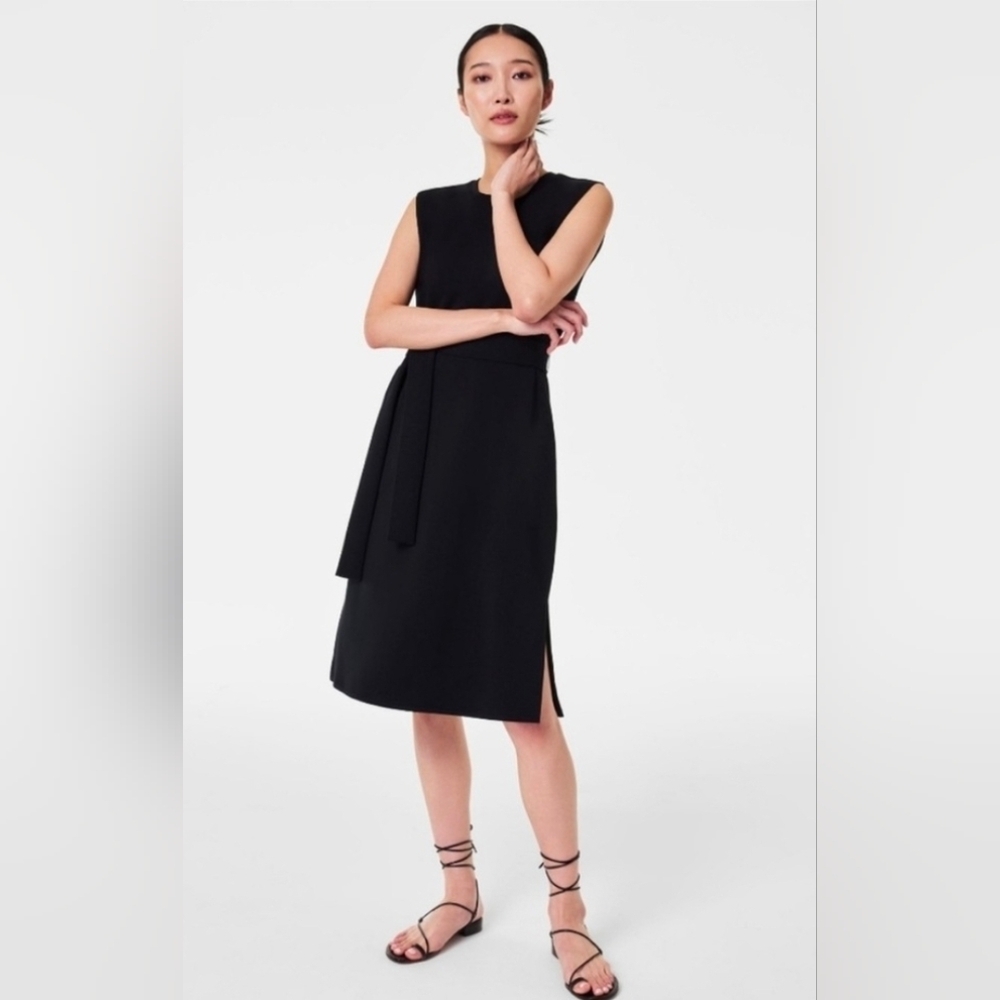 SPANX Black Midi Dress